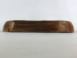 Japanese Wooden Flower Vase Stand Vtg Large Kadai Board Ikebana Bonsai WT450