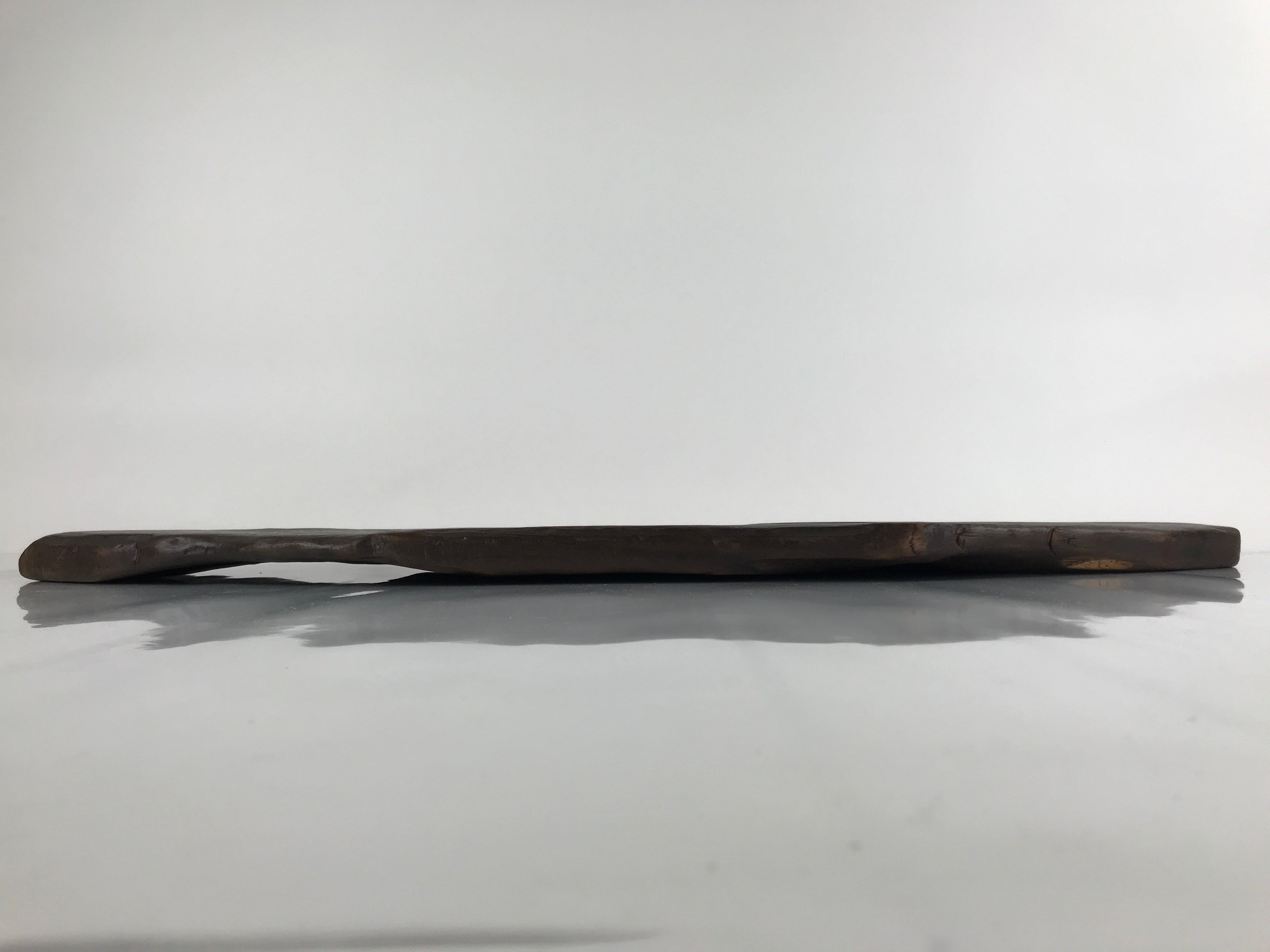 Japanese Wooden Flower Vase Stand Vtg Large Kadai Board Ikebana Bonsai WT504
