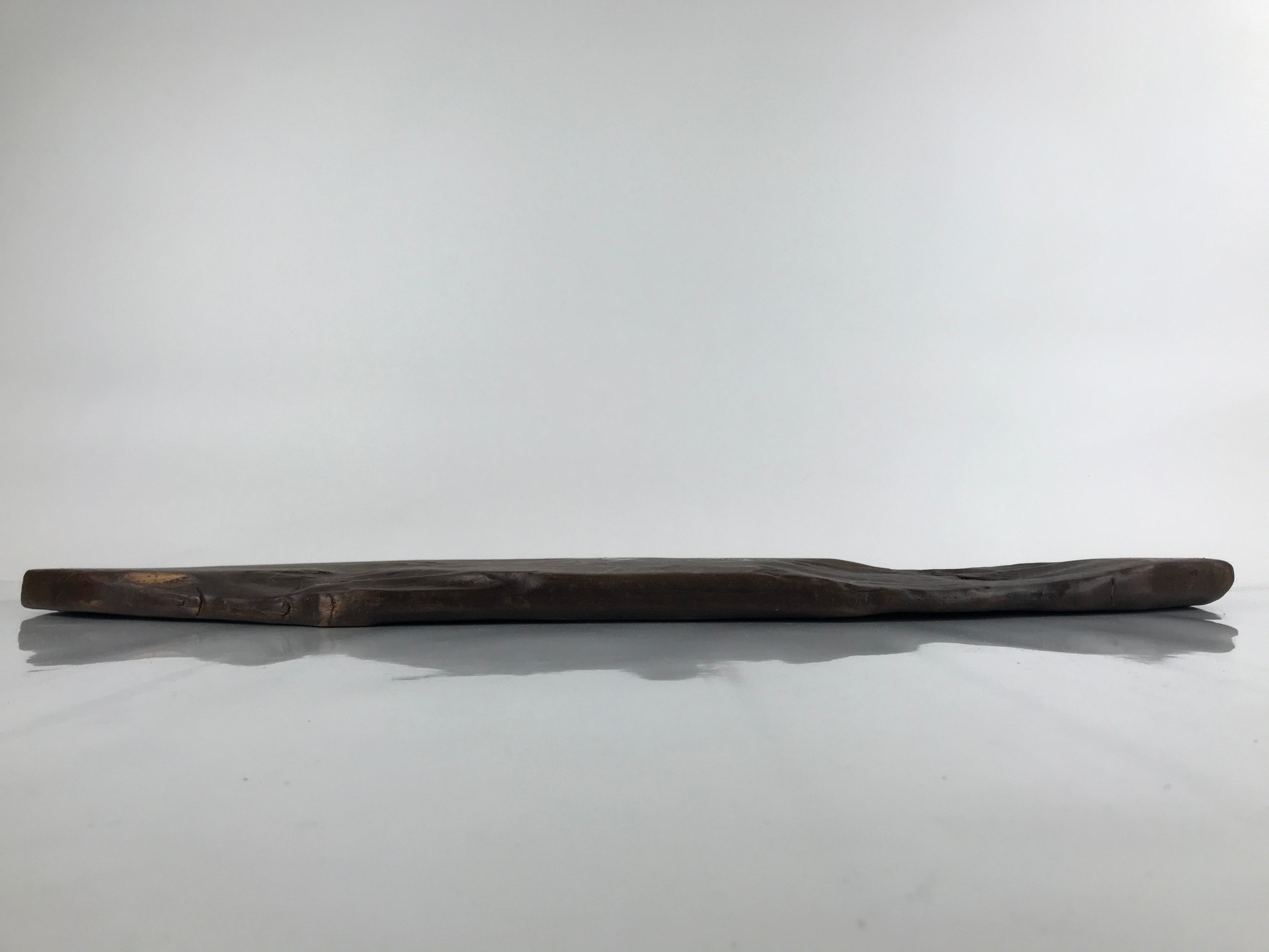 Japanese Wooden Flower Vase Stand Vtg Large Kadai Board Ikebana Bonsai WT504