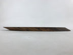 Japanese Wooden Flower Vase Stand Vtg Oval Kadai Board Ikebana Bonsai WT468