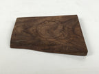 Japanese Wooden Flower Vase Stand Vtg Small Kadai Board Ikebana Bonsai WT589