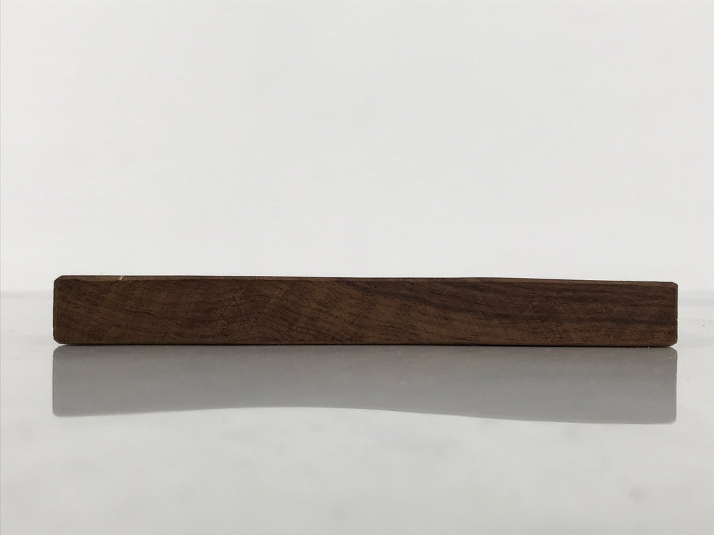Japanese Wooden Flower Vase Stand Vtg Small Kadai Board Ikebana Bonsai WT589