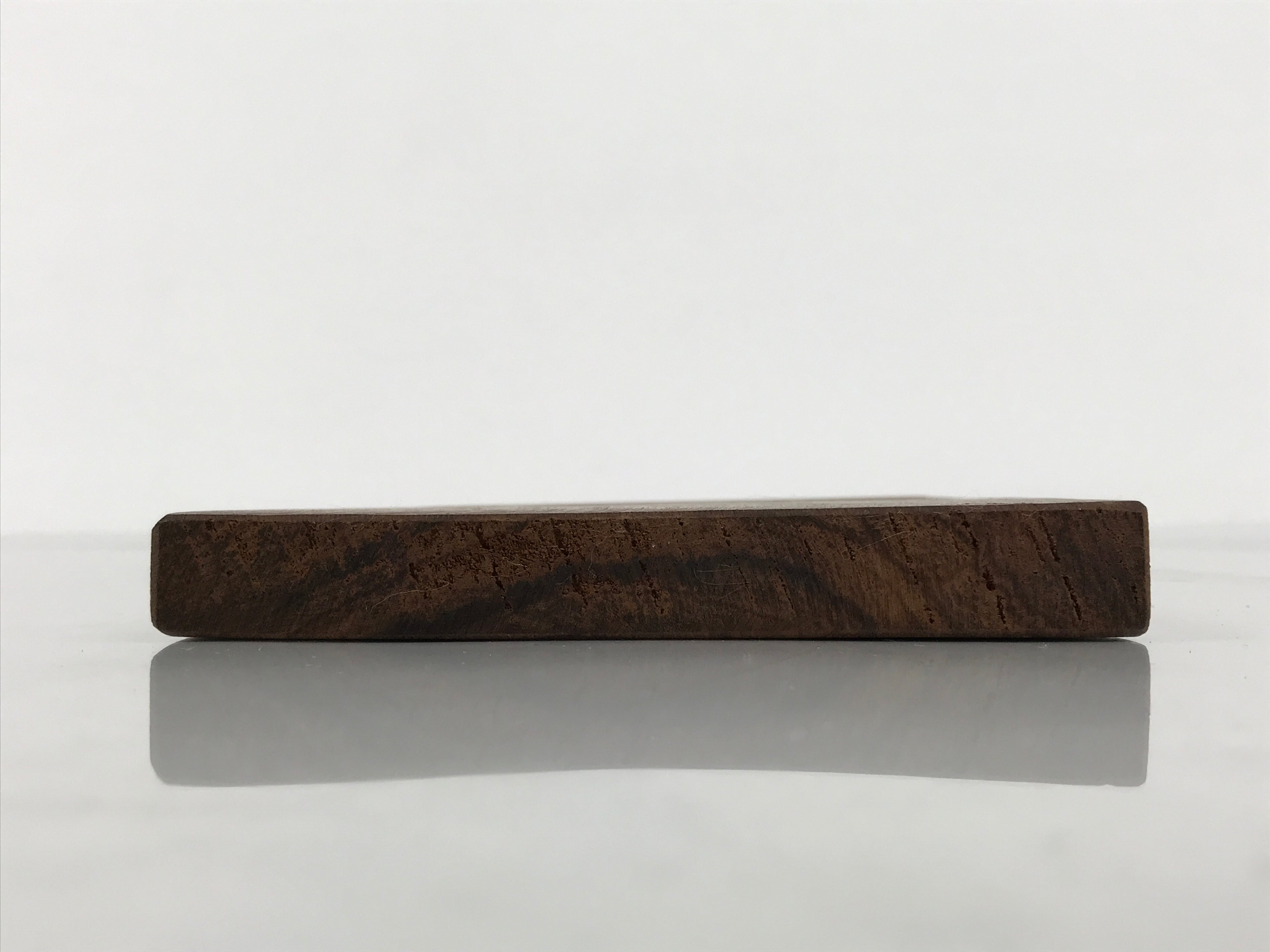 Japanese Wooden Flower Vase Stand Vtg Small Kadai Board Ikebana Bonsai WT589