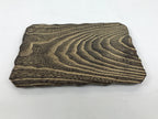 Japanese Wooden Flower Vase Stand Vtg Small Kadai Board Ikebana Bonsai WT590