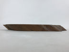 Japanese Wooden Flower Vase Stand Vtg Unique Kadai Board Ikebana Bonsai WT467