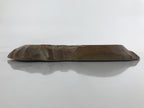 Japanese Wooden Flower Vase Stand Vtg Unique Kadai Board Ikebana Bonsai WT505