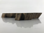 Japanese Wooden Flower Vase Stand Vtg Unique Kadai Board Ikebana Bonsai WT506