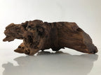 Japanese Wooden Flower Vase Stand Vtg Unique Kadai Board Ikebana Bonsai WT551