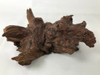 Japanese Wooden Flower Vase Stand Vtg Unique Kadai Board Ikebana Bonsai WT551