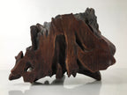 Japanese Wooden Flower Vase Stand Vtg Unique Kadai Board Ikebana Bonsai WT552