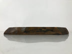 Japanese Wooden Flower Vase Stand Vtg Unique Kadai Board Ikebana Bonsai WT559
