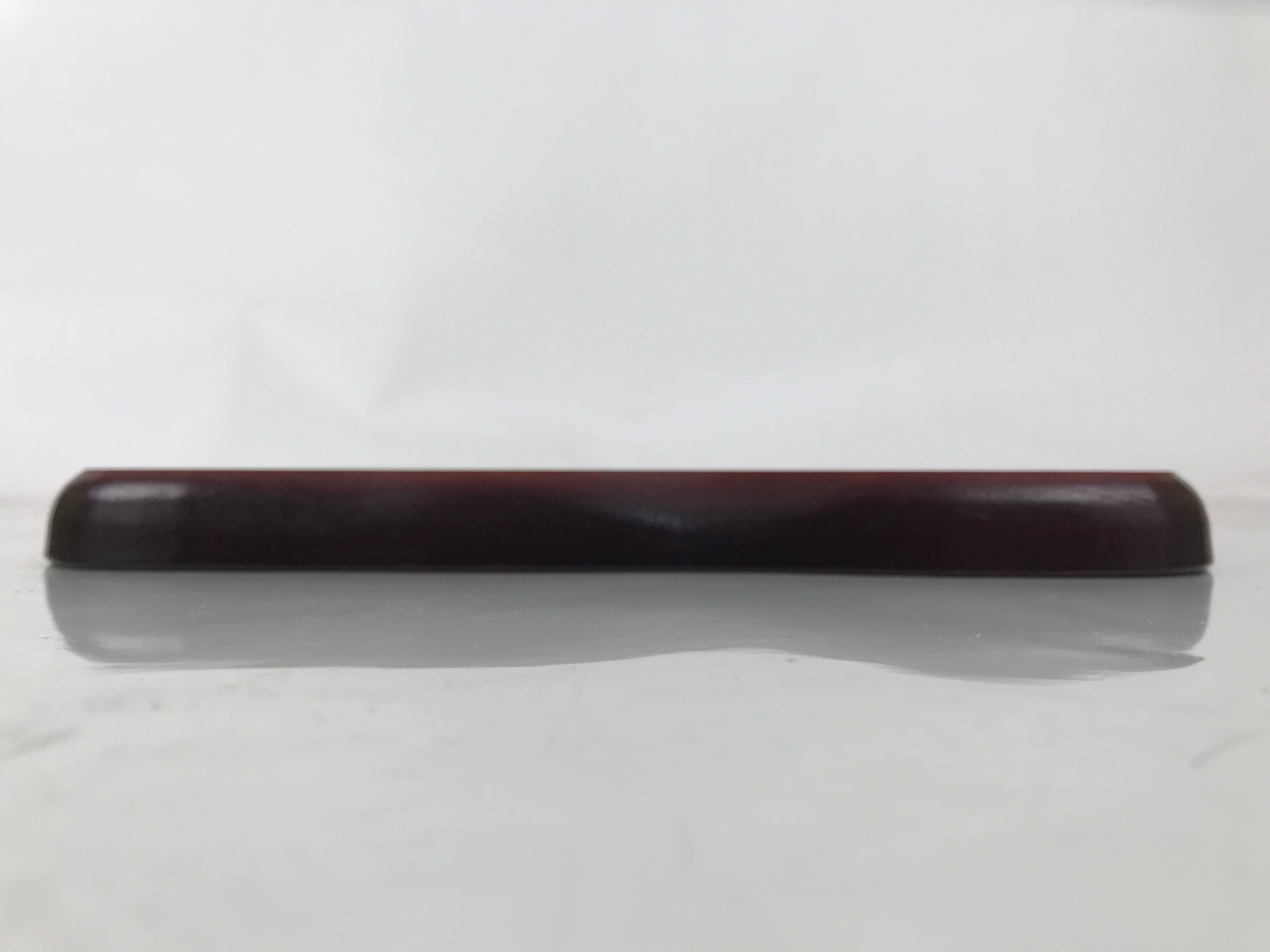 Japanese Wooden Flower Vase Stand Vtg Unique Kadai Board Ikebana Bonsai WT564