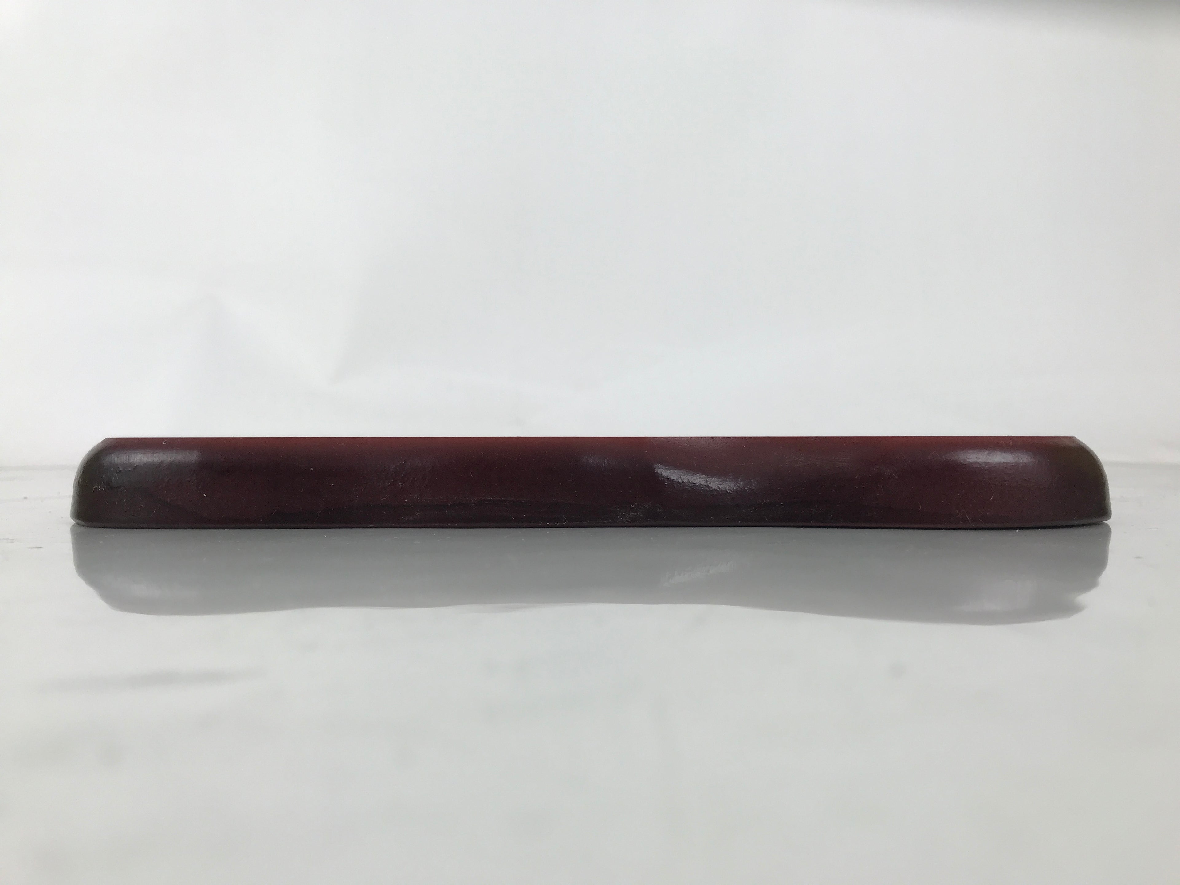 Japanese Wooden Flower Vase Stand Vtg Unique Kadai Board Ikebana Bonsai WT564