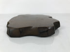Japanese Wooden Flower Vase Stand Vtg Unique Kadai Board Ikebana Bonsai WT573