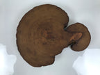 Japanese Wooden Flower Vase Stand Vtg Unique Kadai Board Ikebana Bonsai WT598