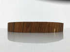 Japanese Wooden Flower Vase Stand Vtg Unique Kadai Board Ikebana Bonsai WT598