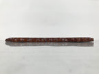 Japanese Wooden Flower Vase Stand Vtg Unique Kadai Board Ikebana Bonsai WT604