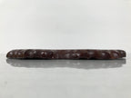 Japanese Wooden Flower Vase Stand Vtg Unique Kadai Board Ikebana Bonsai WT604