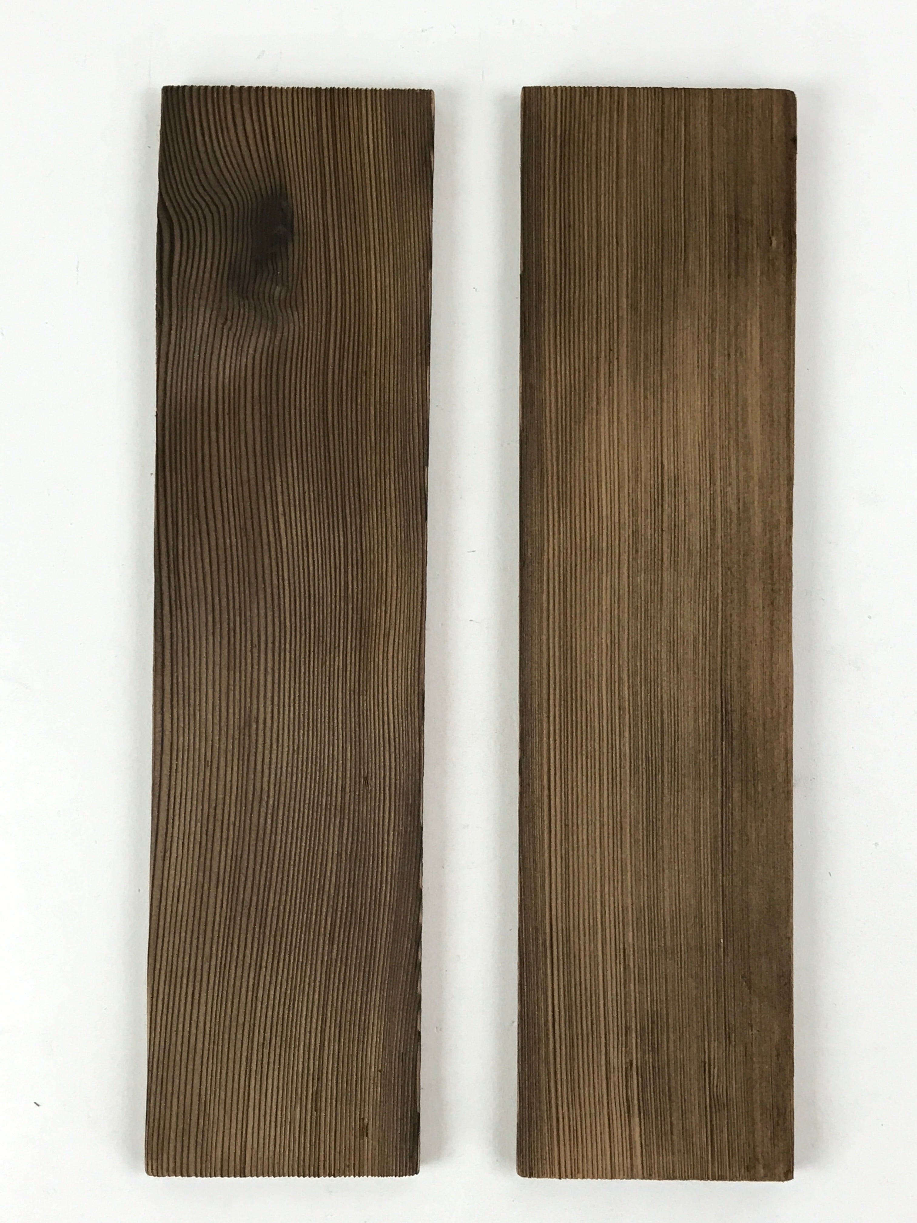 Japanese Wooden Flower Vase Vtg Kabin Ikebana Arrangement Natural Brown FK49