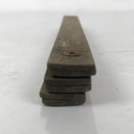 Japanese Wooden Folding Ruler Vtg Woodworking Tool Carpentry Kanejaku T321