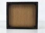 Japanese Wooden Frame Glass Display Case Vtg Hina Doll Figurine Statue ID658