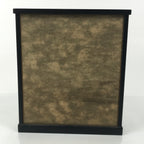 Japanese Wooden Frame Glass Display Case Vtg Hina Doll Figurine Statue ID659
