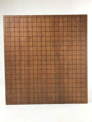 Japanese Wooden Go Board Vtg Igo Game Table Goban Leg 19X19 Grid GB87