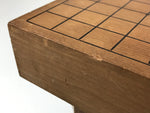 Japanese Wooden Go Board Vtg Igo Game Table Goban Leg 19X19 Grid GB87