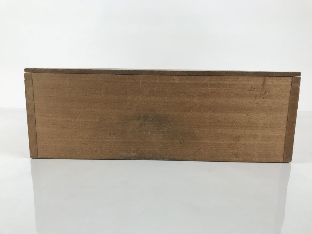 Japanese Wooden Go Board Vtg Igo Game Table Goban Leg Heso 19X19 Grid GB106