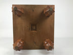 Japanese Wooden Go Board Vtg Igo Game Table Goban Leg Heso 19X19 Grid GB106