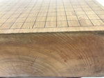 Japanese Wooden Go Board Vtg Igo Game Table Goban Leg Heso 19X19 Grid GB106