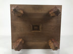 Japanese Wooden Go Board Vtg Igo Game Table Goban Leg Heso 19X19 Grid GB108