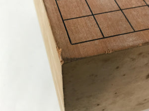 Japanese Wooden Go Board Vtg Igo Game Table Goban Leg Heso 19X19 Grid GB86