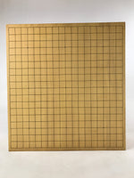 Japanese Wooden Go Board Vtg Igo Game Table Goban Leg Heso 19X19 Grid GB92