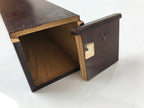 Japanese Wooden Hanging Scroll Box Cover Kakejiku Hako Inside 73x7.5x7.5cm SB290