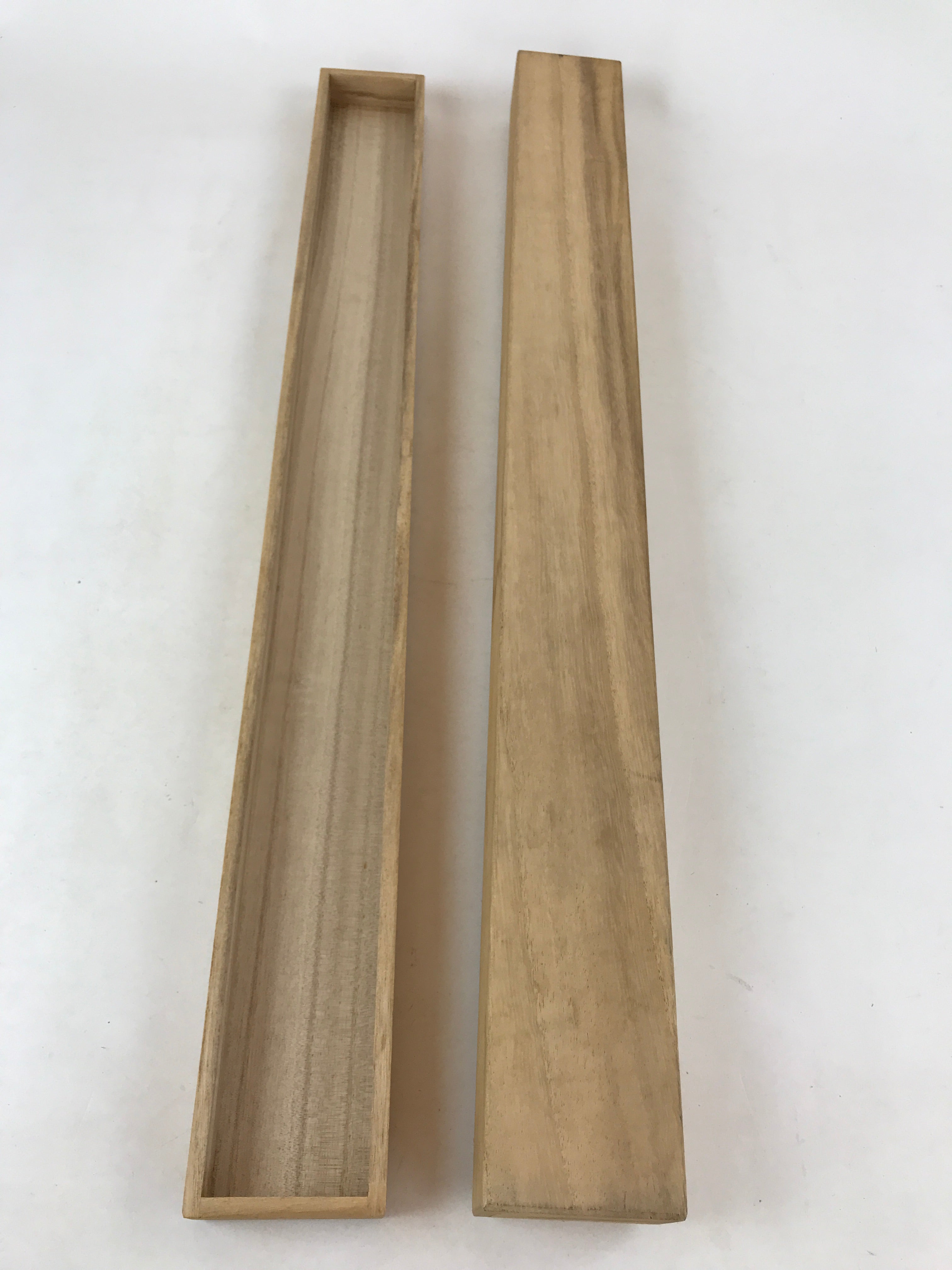 Japanese Wooden Hanging Scroll Box Kakejiku Hako Inside Length 75.9cm SB246