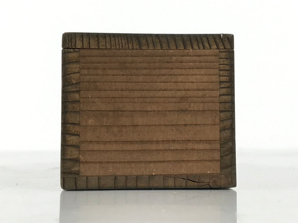 Japanese Wooden Hanging Scroll Box Vtg Kakejiku Hako Inside Length 27cm SB350