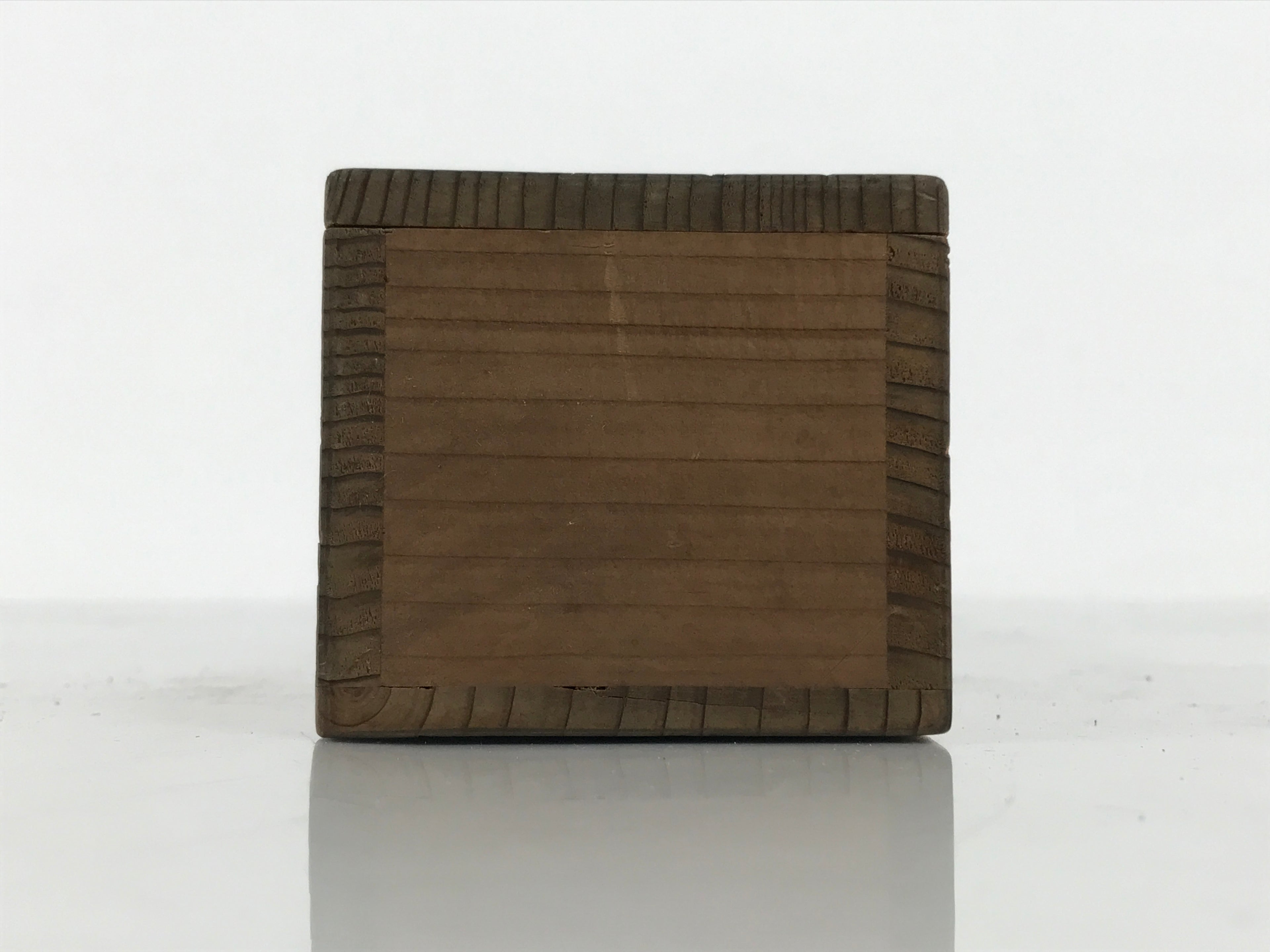 Japanese Wooden Hanging Scroll Box Vtg Kakejiku Hako Inside Length 27cm SB350