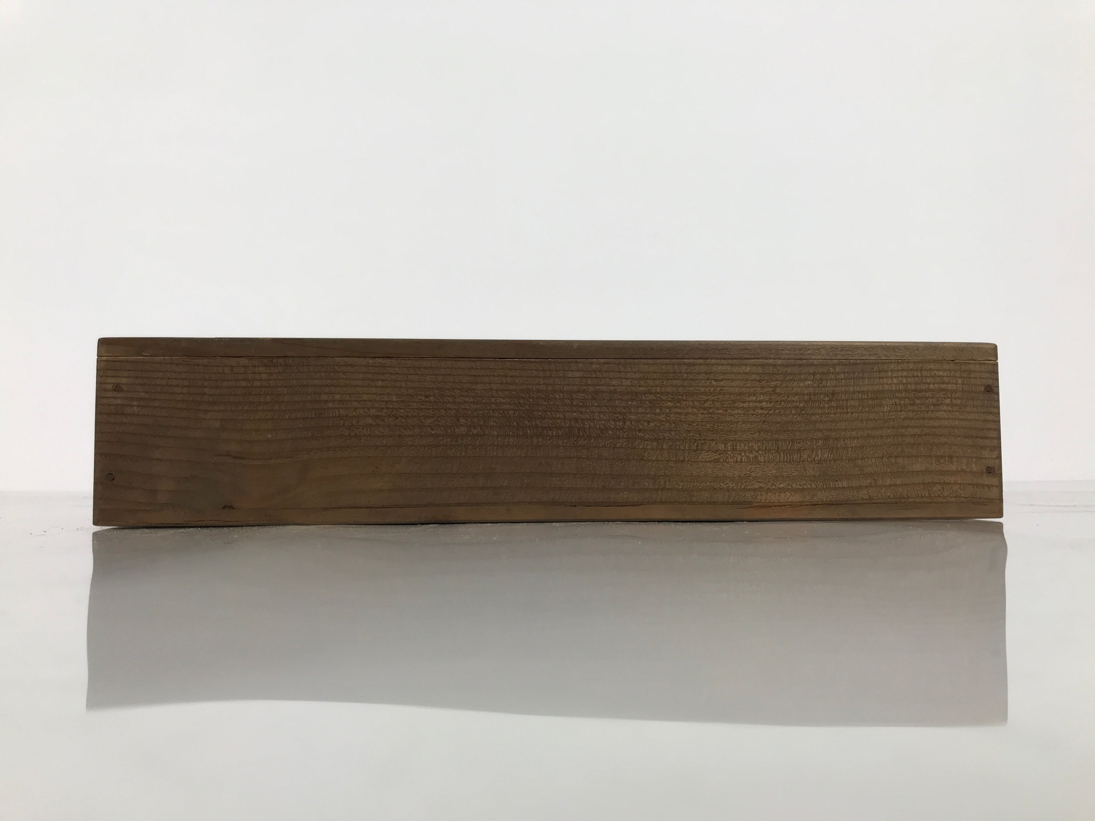 Japanese Wooden Hanging Scroll Box Vtg Kakejiku Hako Inside Length 27cm SB350