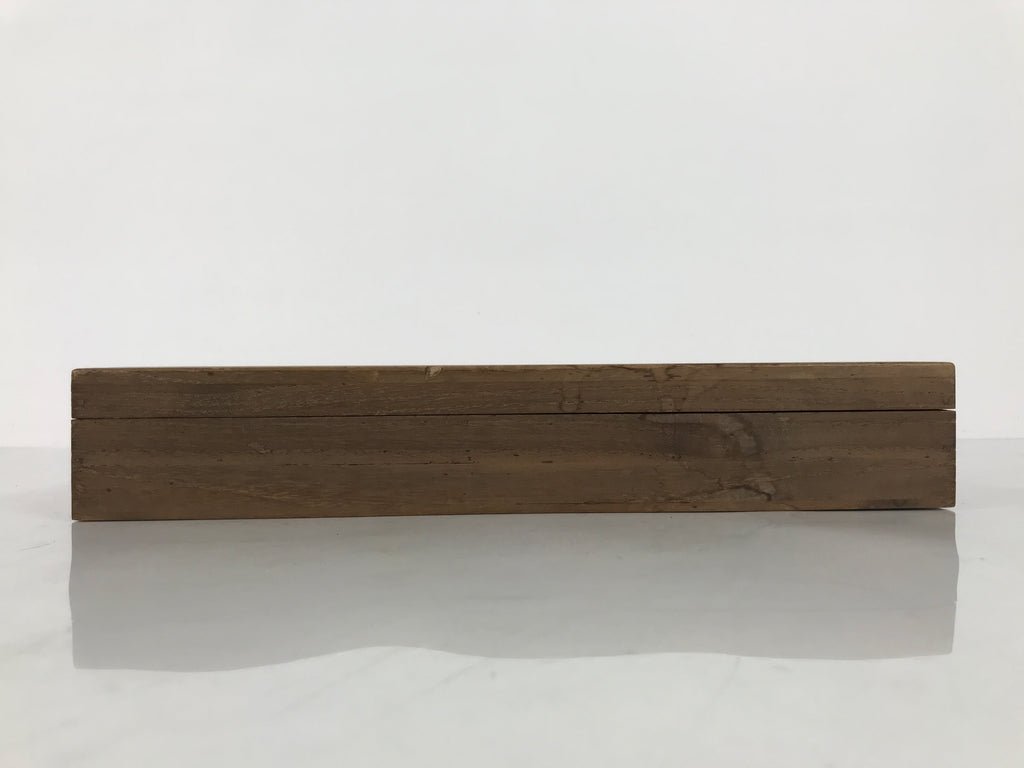 Japanese Wooden Hanging Scroll Box Vtg Kakejiku Hako Inside Length 31.5cm SB346