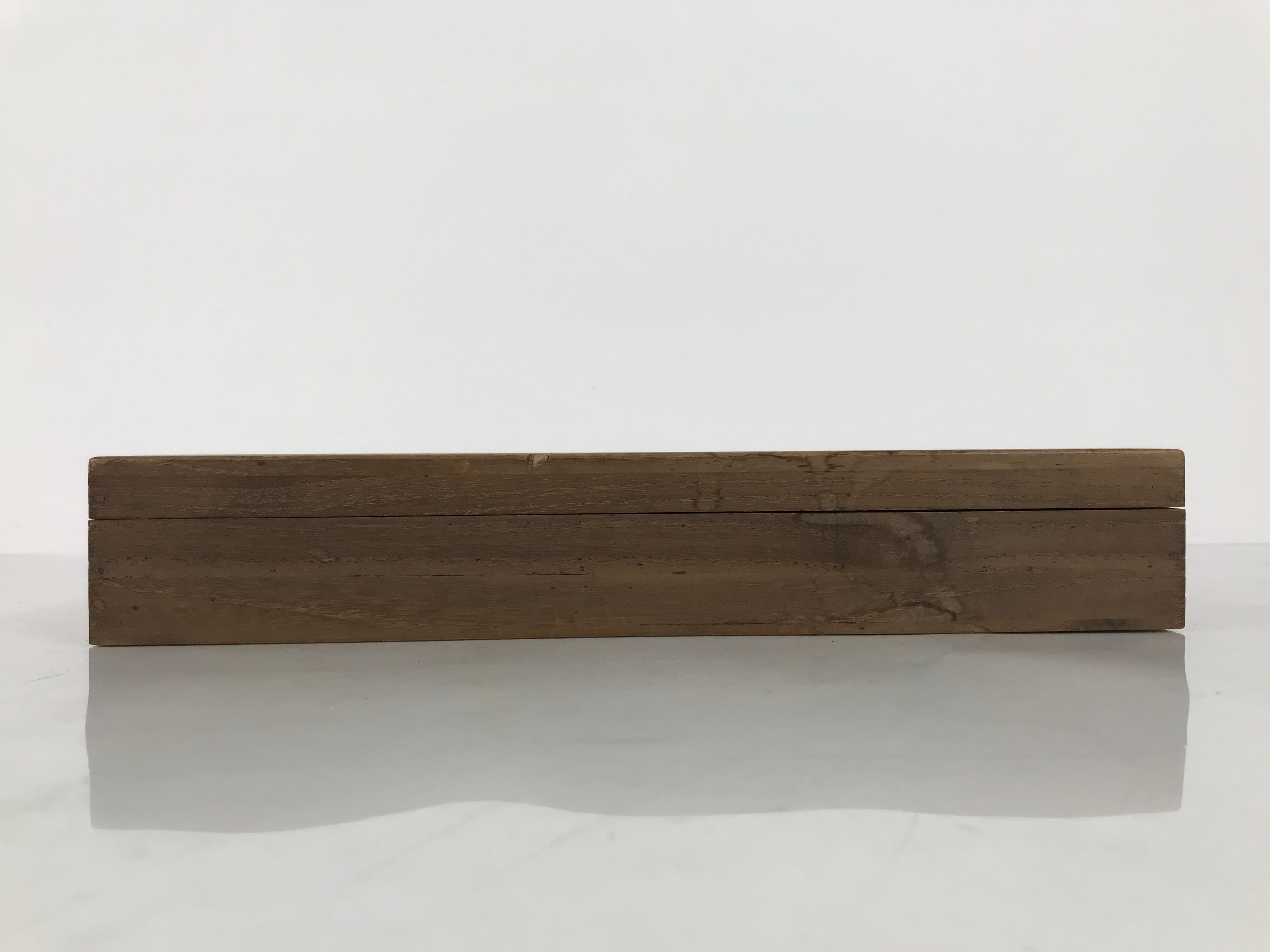 Japanese Wooden Hanging Scroll Box Vtg Kakejiku Hako Inside Length 31.5cm SB346