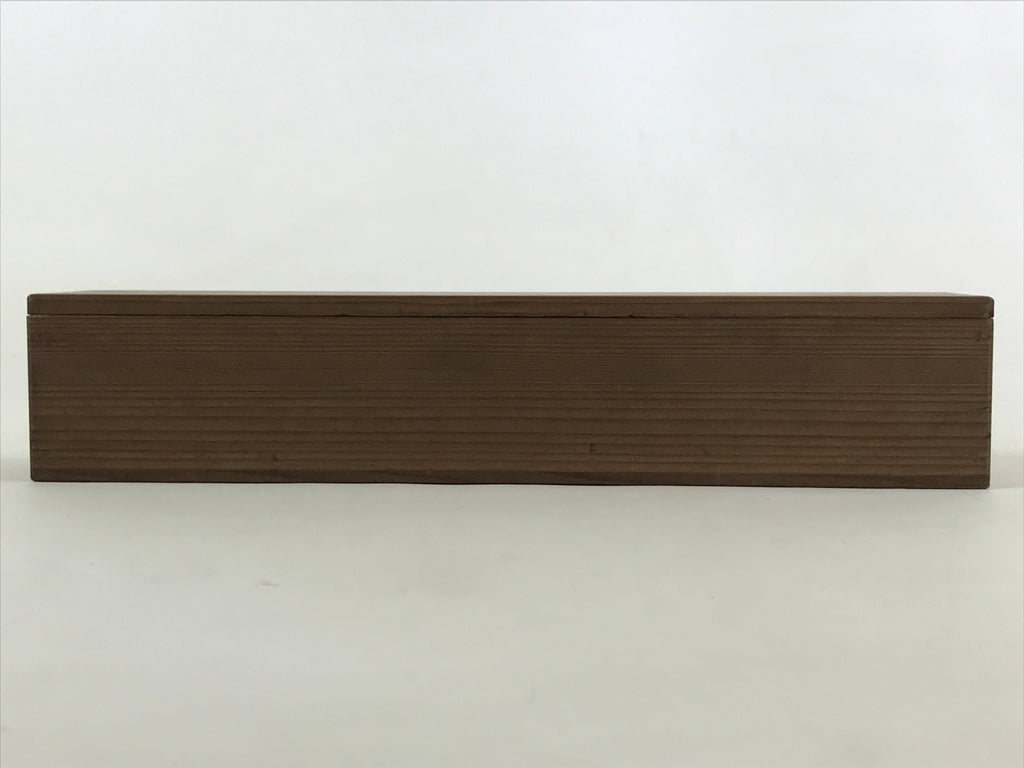 Japanese Wooden Hanging Scroll Box Vtg Kakejiku Hako Inside Length 32.1cm SB229
