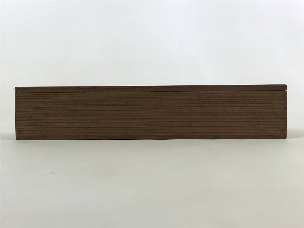 Japanese Wooden Hanging Scroll Box Vtg Kakejiku Hako Inside Length 32.1cm SB229