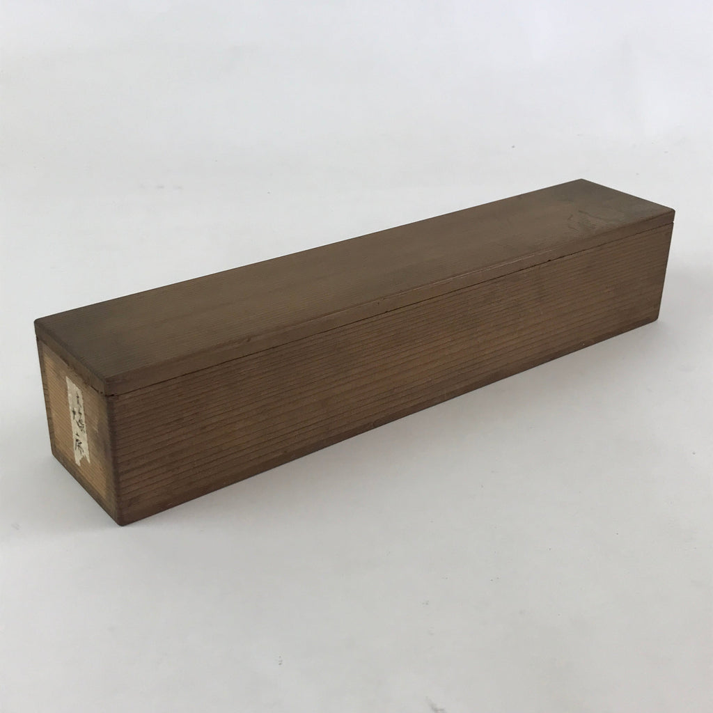 Japanese Wooden Hanging Scroll Box Vtg Kakejiku Hako Inside Length 32.1cm SB229
