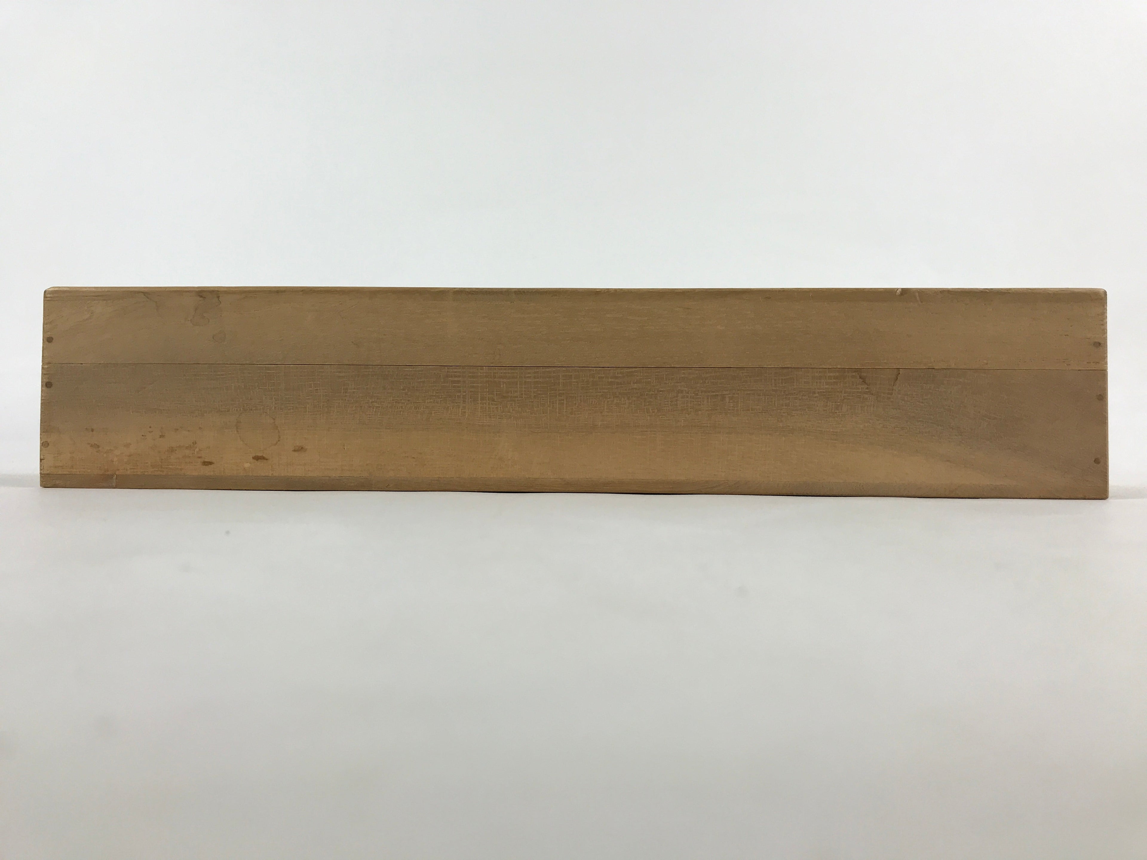 Japanese Wooden Hanging Scroll Box Vtg Kakejiku Hako Inside Length 35cm SB218