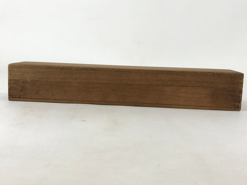 Japanese Wooden Hanging Scroll Box Vtg Kakejiku Hako Inside Length 36.3cm SB251