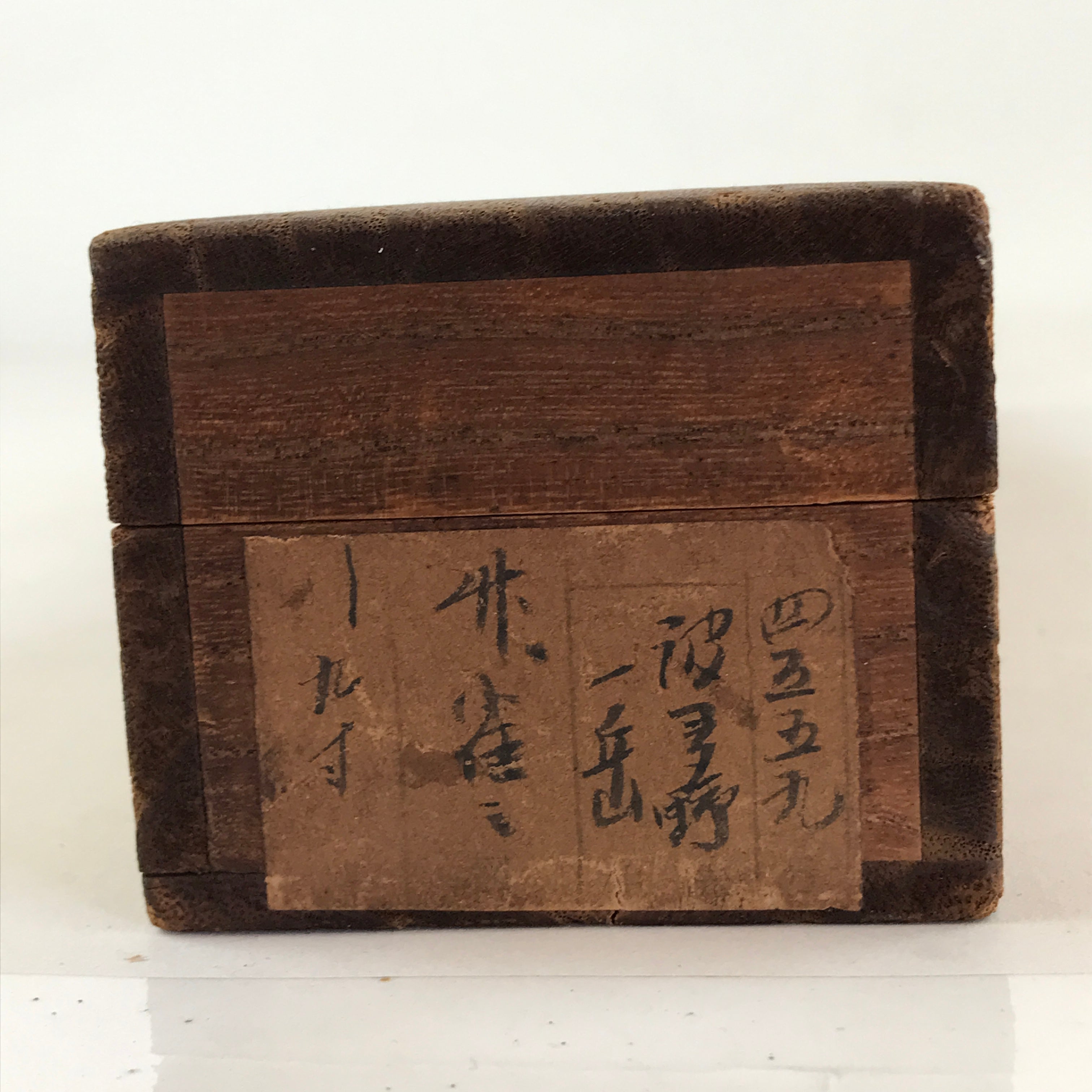 Japanese Wooden Hanging Scroll Box Vtg Kakejiku Hako Inside Length 36.3cm SB251