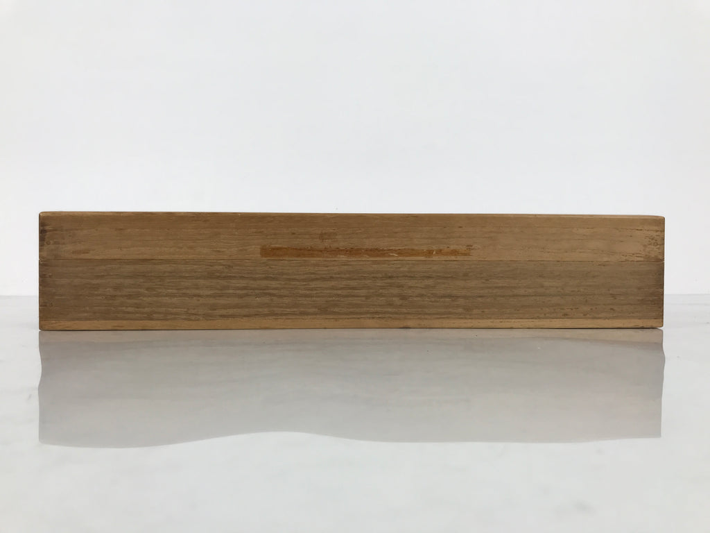 Japanese Wooden Hanging Scroll Box Vtg Kakejiku Hako Inside Length 36.7cm SB345
