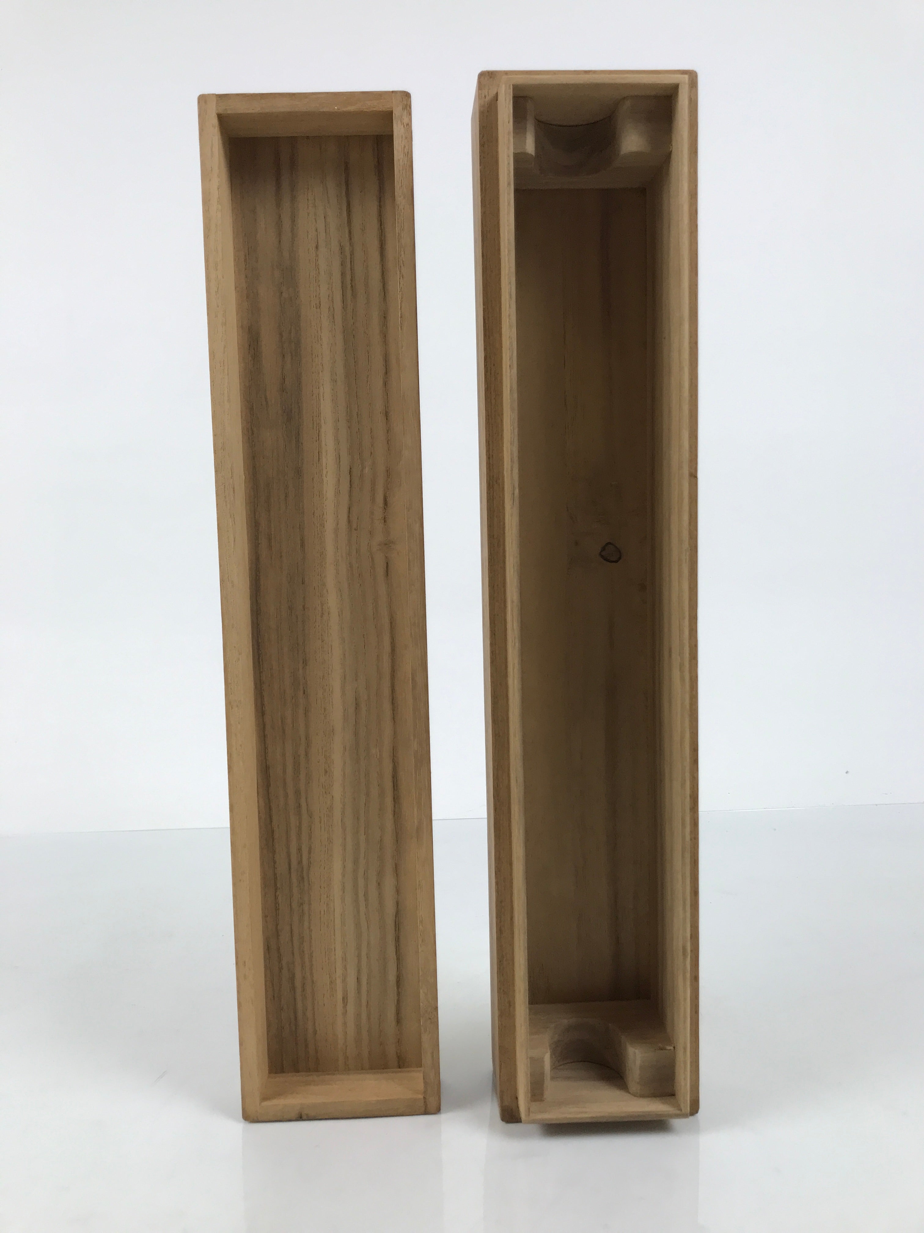 Japanese Wooden Hanging Scroll Box Vtg Kakejiku Hako Inside Length 36.7cm SB345