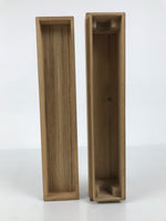 Japanese Wooden Hanging Scroll Box Vtg Kakejiku Hako Inside Length 36.7cm SB345